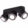 Trion Tarus LED plafondspot 3-punts 12W mat zwart Binnenverlichting Trion Tarus LED plafondspot 3-punts 12W mat zwart Binnenverlichting