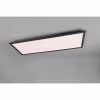 HLW LED LED Plafondlamp - Plafondverlichting - Trion Tirus - 34W - Aanpasbare Kleur - Afstandsbediening - Dimbaar - Rechthoek - Mat Zwart - Aluminium HLW LED LED Plafondlamp - Plafondverlichting - Trion Tirus - 34W - Aanpasbare Kleur - Afstandsbediening - Dimbaar - Rechthoek - Mat Zwart - Aluminium