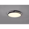 HLW LED LED Plafondlamp - Plafondverlichting - Trion Tocomo - 24W - Dimbaar - Aanpasbare Kleur - Afstandsbediening - Rond - Mat Zwart - Aluminium HLW LED LED Plafondlamp - Plafondverlichting - Trion Tocomo - 24W - Dimbaar - Aanpasbare Kleur - Afstandsbediening - Rond - Mat Zwart - Aluminium