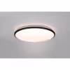 HLW LED LED Ceiling Lamp - Ceiling Lighting - Trion Lombis - 34W - Warm White 3000K - Dimmable - Round - Matte Black - Plastic HLW LED LED Ceiling Lamp - Ceiling Lighting - Trion Lombis - 34W - Warm White 3000K - Dimmable - Round - Matte Black - Plastic