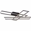 Trion Rosso LED plafondlamp 36W dimbaar mat zwart Verlichting per ruimte Trion Rosso LED plafondlamp 36W dimbaar mat zwart Verlichting per ruimte