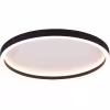 ronde mat zwarte LED plafondlamp 20W 2600 lumen warm wit licht 3000K diameter 35 cm ronde mat zwarte LED plafondlamp 20W 2600 lumen warm wit licht 3000K diameter 35 cm