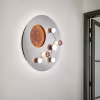 ronde witte dimbare LED plafondlamp 50 cm met instelbare kleurtemperatuur 2300-4000K en 42W vermogen ronde witte dimbare LED plafondlamp 50 cm met instelbare kleurtemperatuur 2300-4000K en 42W vermogen