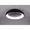 HLW LED LED Ceiling Lamp - Ceiling Lighting - Trion Gurano - 48W - Adjustable Color - Remote Control - Dimmable - Round - Matte Black - Aluminum HLW LED LED Ceiling Lamp - Ceiling Lighting - Trion Gurano - 48W - Adjustable Color - Remote Control - Dimmable - Round - Matte Black - Aluminum