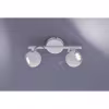 mat witte aluminium LED plafondspot met 2 lichtpunten en GU10 fitting tot 25W wit licht mat witte aluminium LED plafondspot met 2 lichtpunten en GU10 fitting tot 25W wit licht