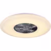 HLW LED LED Plafondlamp met Ventilator - Plafondventilator - Trion Vison - 60W - Afstandsbediening - Aanpasbare Kleur - Dimbaar - Rond - Mat Chroom - Kunststof HLW LED LED Plafondlamp met Ventilator - Plafondventilator - Trion Vison - 60W - Afstandsbediening - Aanpasbare Kleur - Dimbaar - Rond - Mat Chroom - Kunststof