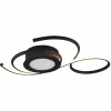 rond mat zwarte dimbare LED plafondlamp 36W met 4300 lumen en instelbare kleurtemperatuur rond mat zwarte dimbare LED plafondlamp 36W met 4300 lumen en instelbare kleurtemperatuur