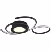 HLW LED LED Plafondlamp - Plafondverlichting - Trion Jivino - 36W - Aanpasbare Kleur - Dimbaar - Rond - Mat Zwart - Aluminium HLW LED LED Plafondlamp - Plafondverlichting - Trion Jivino - 36W - Aanpasbare Kleur - Dimbaar - Rond - Mat Zwart - Aluminium