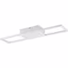HLW LED LED Ceiling Lamp - Ceiling Lighting - Trion Riyaz - 22W - Adjustable Color - Remote Control - Dimmable - Rectangular - Matte White - Aluminum HLW LED LED Ceiling Lamp - Ceiling Lighting - Trion Riyaz - 22W - Adjustable Color - Remote Control - Dimmable - Rectangular - Matte White - Aluminum