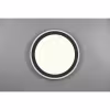 HLW LED LED Plafondlamp - Plafondverlichting - Trion Coman - 29W - Warm Wit 3000K - Rond - Mat Zwart - Kunststof HLW LED LED Plafondlamp - Plafondverlichting - Trion Coman - 29W - Warm Wit 3000K - Rond - Mat Zwart - Kunststof