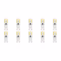 LED Lamp 10 Pack - Aigi Yvona - G9 Fitting - 2.5W - Warm Wit 3000K - Mat Wit - K LED Lamp 10 Pack - Aigi Yvona - G9 Fitting - 2.5W - Warm Wit 3000K - Mat Wit - K