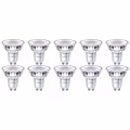 Philips LED Spot 10 Pack - GU10 Dimbaar 4W Neutraal Wit 4000K Philips LED Spot 10 Pack - GU10 Dimbaar 4W Neutraal Wit 4000K