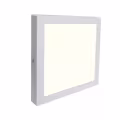 Surface-Mounted LED Downlight 18W - Natural White 4200K - Square Matte White Aluminum 225mm Surface-Mounted LED Downlight 18W - Natural White 4200K - Square Matte White Aluminum 225mm