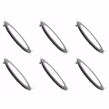 LED Downlight Slim 6 Pack - Inbouw 3W Dimbaar - Natuurlijk Wit 4200K, Mat Zwart, Ø83mm LED Downlight Slim 6 Pack - Inbouw 3W Dimbaar - Natuurlijk Wit 4200K, Mat Zwart, Ø83mm