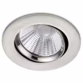 Dimbare Inbouw LED Spot 5W Warm Wit 2700K–3000K - Mat Nikkel Ø80mm Dimbare Inbouw LED Spot 5W Warm Wit 2700K–3000K - Mat Nikkel Ø80mm