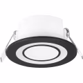 LED Spot - Inbouw LED Downlight 5W Warm Wit 2700K–3000K Rond Mat Zwart LED Spot - Inbouw LED Downlight 5W Warm Wit 2700K–3000K Rond Mat Zwart