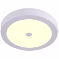 LED Downlight 22W Opbouw Met PIR Sensor - Warm Wit 2700K, OSRAM LEDs, Rond LED Downlight 22W Opbouw Met PIR Sensor - Warm Wit 2700K, OSRAM LEDs, Rond