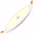 Inbouw LED Downlight Slim 20W Met PIR Sensor & Warm Wit 2700K Inbouw LED Downlight Slim 20W Met PIR Sensor & Warm Wit 2700K