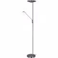 Stylish Dimmable LED Floor Lamp 5W with Matte Nickel and Adjustable Color Stylish Dimmable LED Floor Lamp 5W with Matte Nickel and Adjustable Color