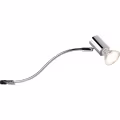 Trion Giano LED Wandlamp - Spatwaterdicht IP44, GU10 Fitting, Aluminium, Glans Chroom Trion Giano LED Wandlamp - Spatwaterdicht IP44, GU10 Fitting, Aluminium, Glans Chroom