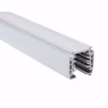 Prixa 3-phase surface-mounted voltage rail, aluminum, white, 2 meters, ideal for LED lamps and downlights Prixa 3-phase surface-mounted voltage rail, aluminum, white, 2 meters, ideal for LED lamps and downlights