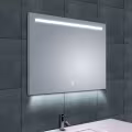 LED Mirror 80x60cm, 15W, 3000-6400K, Dimmable, Anti-condensation LED Mirror 80x60cm, 15W, 3000-6400K, Dimmable, Anti-condensation