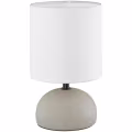 LED Table Lamp - Table Lighting - Trion Lucifer - E14 Fitting - Round - Matte Gray - Ceramic LED Table Lamp - Table Lighting - Trion Lucifer - E14 Fitting - Round - Matte Gray - Ceramic