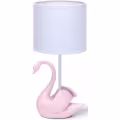 LED Tafellamp Aigi Juvino - Mat Roze Rond Keramiek, E14 Fitting, Snoerschakelaar LED Tafellamp Aigi Juvino - Mat Roze Rond Keramiek, E14 Fitting, Snoerschakelaar
