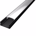 LED Strip Profiel Velvalux Profi - Zwart Aluminium 1m Opbouw LED Strip Profiel Velvalux Profi - Zwart Aluminium 1m Opbouw