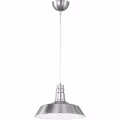 LED Pendant Lamp Trion Wulo - Round Matte Nickel Aluminum, E27 Fitting, Modern Design LED Pendant Lamp Trion Wulo - Round Matte Nickel Aluminum, E27 Fitting, Modern Design