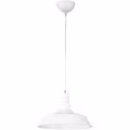 White LED Pendant Lamp Trion Wulo - Round Aluminum, E27 Fitting, Matte White White LED Pendant Lamp Trion Wulo - Round Aluminum, E27 Fitting, Matte White