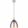 LED Pendant Lamp Trion Jaguar - Round, Matte Nickel, Aluminum, 40W LED, E27 Fitting LED Pendant Lamp Trion Jaguar - Round, Matte Nickel, Aluminum, 40W LED, E27 Fitting