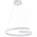 Matt White Dimmable LED Pendant Lamp 37W - Neutral White, Aluminum, Adjustable Matt White Dimmable LED Pendant Lamp 37W - Neutral White, Aluminum, Adjustable