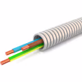 Voorbedrade flexibele buis 100m 3x2,5mm² 16mm halogeenvrij Voorbedrade flexibele buis 100m 3x2,5mm² 16mm halogeenvrij