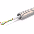 CAT6 UTP 16mm flexibele voorbedrade buis 100m rol KEMA-KEUR CAT6 UTP 16mm flexibele voorbedrade buis 100m rol KEMA-KEUR