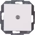 KOPP Athenis HK07 - 1-gang push button switch white with light KOPP Athenis HK07 - 1-gang push button switch white with light