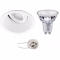 LED Spot Set 9W - Kantelbare, Dimbare Witte Ronde Inbouwspot GU10 LED Spot Set 9W - Kantelbare, Dimbare Witte Ronde Inbouwspot GU10