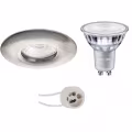 LED Spot Set - Dimmable Recessed Spotlight IP65 - Round White Spotlight 7W LED LED Spot Set - Dimmable Recessed Spotlight IP65 - Round White Spotlight 7W LED