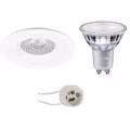 7W LED bulb - Dimmable Round White Recessed Spotlight GU10 LED Spotlight Set