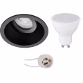 Pragmi Zano Pro 4W LED Spot Set - Tiltable Round Recessed Spot Light Matte Black, Bright Cool White Pragmi Zano Pro 4W LED Spot Set - Tiltable Round Recessed Spot Light Matte Black, Bright Cool White
