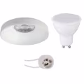 LED Spot Set Pragmi Vrito Pro - 4W Witte Ronde Inbouwspot met GU10, Natuurlijk Wit 4200K LED Spot Set Pragmi Vrito Pro - 4W Witte Ronde Inbouwspot met GU10, Natuurlijk Wit 4200K