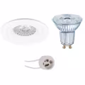 LED Spot Set - Dimbare 4W LED Inbouwspot Ronde Witte Spot GU10 LED Spot Set - Dimbare 4W LED Inbouwspot Ronde Witte Spot GU10
