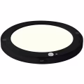 LED Plafondlamp met Bewegingssensor + Dag en Nacht Sensor - 18W - Natuurlijk Wit 4000K - 360° Zichthoek - Opbouw/Inbouw - Rond - Mat Zwart LED Plafondlamp met Bewegingssensor + Dag en Nacht Sensor - 18W - Natuurlijk Wit 4000K - 360° Zichthoek - Opbouw/Inbouw - Rond - Mat Zwart