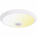 LED Plafondlamp met Sensor + Dag en Nacht Sensor - Kozolux Crimpy - 20W 1500lm - Aanpasbare Lichtkleur CCT - Opbouw - Rond - Wit LED Plafondlamp met Sensor + Dag en Nacht Sensor - Kozolux Crimpy - 20W 1500lm - Aanpasbare Lichtkleur CCT - Opbouw - Rond - Wit