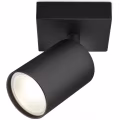 LED Ceiling Spotlight - Brinton Betin - GU10 Fitting - 1-light - Round - Matte Black - Tiltable - Aluminum LED Ceiling Spotlight - Brinton Betin - GU10 Fitting - 1-light - Round - Matte Black - Tiltable - Aluminum