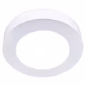 LED Downlight Slim Pro - Aigi Strilo - Surface Mounted Round 6W - Bright/Cool White 6000K - Matt White - Plastic LED Downlight Slim Pro - Aigi Strilo - Surface Mounted Round 6W - Bright/Cool White 6000K - Matt White - Plastic