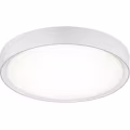 LED Plafondlamp - Badkamerlamp - Trion Clirno - 18W - Warm Wit 3000K - Spatwaterdicht IP44 - Opbouw Rond - Mat Wit - Kunststof LED Plafondlamp - Badkamerlamp - Trion Clirno - 18W - Warm Wit 3000K - Spatwaterdicht IP44 - Opbouw Rond - Mat Wit - Kunststof