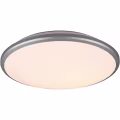 LED Plafondlamp - Plafondverlichting - Trion Lombis - 20.5W - Warm Wit 3000K - Dimbaar - Rond - Mat Titaan - Kunststof LED Plafondlamp - Plafondverlichting - Trion Lombis - 20.5W - Warm Wit 3000K - Dimbaar - Rond - Mat Titaan - Kunststof