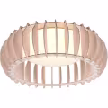 LED Plafondlamp - Plafondverlichting - Trion Manto - 16.5W - Warm Wit 3000K - Dimbaar - Rond - Houtkleur - Kunststof LED Plafondlamp - Plafondverlichting - Trion Manto - 16.5W - Warm Wit 3000K - Dimbaar - Rond - Houtkleur - Kunststof