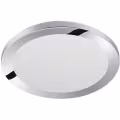 LED Plafondlamp - Badkamerlamp - Trion Ceaniry - Opbouw Rond 15W - Spatwaterdicht IP44 - Dimbaar - Warm Wit 3000K - Glans Chroom LED Plafondlamp - Badkamerlamp - Trion Ceaniry - Opbouw Rond 15W - Spatwaterdicht IP44 - Dimbaar - Warm Wit 3000K - Glans Chroom